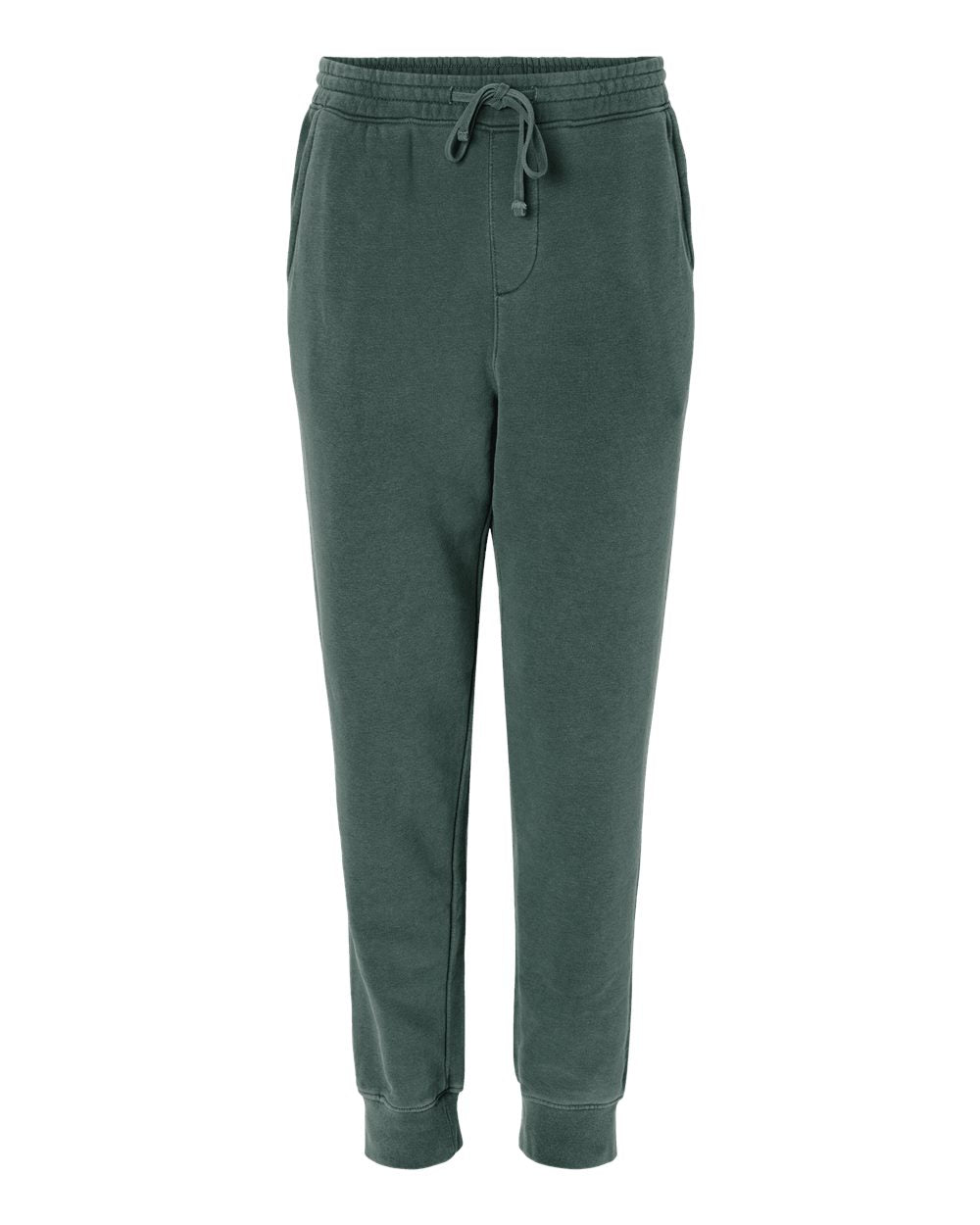 Independent Trading Co. Pigment-Dyed Fleece Pants PRM50PTPD #color_Pigment Alpine Green