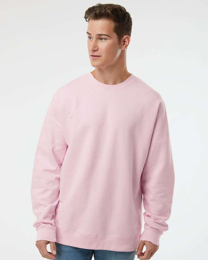Independent Trading Co. Midweight Sweatshirt SS3000 #colormdl_Light Pink