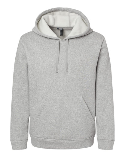 Adidas A432 Fleece Hooded Sweatshirt #color_Grey Heather