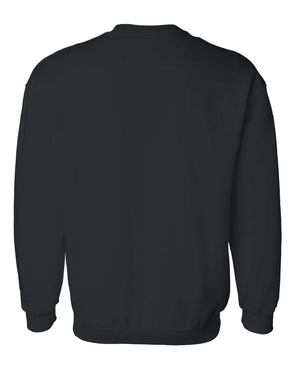 Gildan DryBlend® Crewneck Sweatshirt 12000 #color_Black