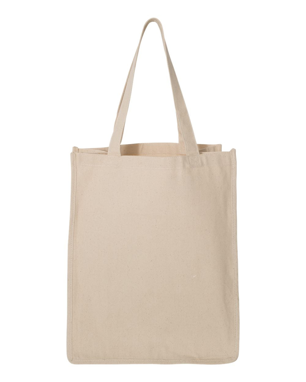 Q-Tees 27L Jumbo Shopping Bag Q125400 #color_Natural