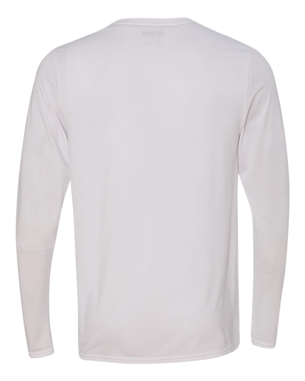 Gildan Performance® Tech  Long Sleeve T-Shirt 47400 #color_White