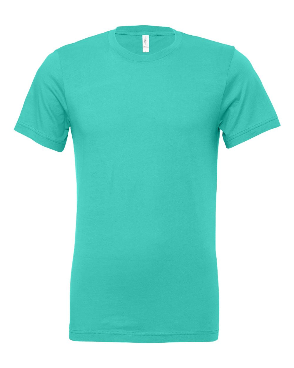 Teal Color BELLA + CANVAS Unisex Jersey Tee