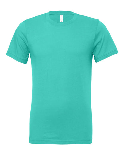 BELLA + CANVAS Unisex Jersey Tee 3001 Teal Color BELLA + CANVAS Unisex Jersey Tee