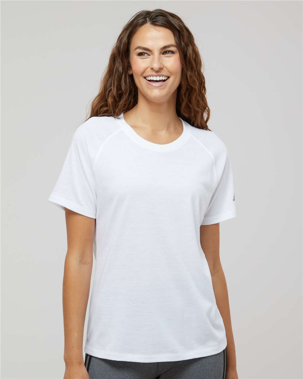 Adidas A557 Women's Blended T-Shirt #colormdl_White