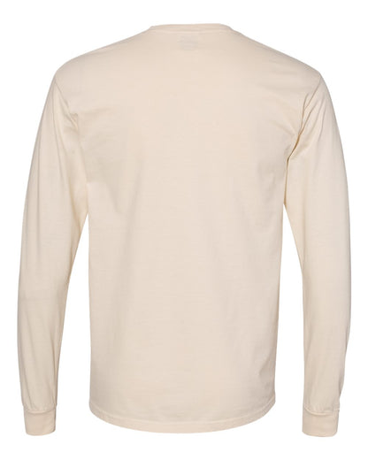 Comfort Colors Garment-Dyed Heavyweight Long Sleeve T-Shirt 6014 #color_Ivory