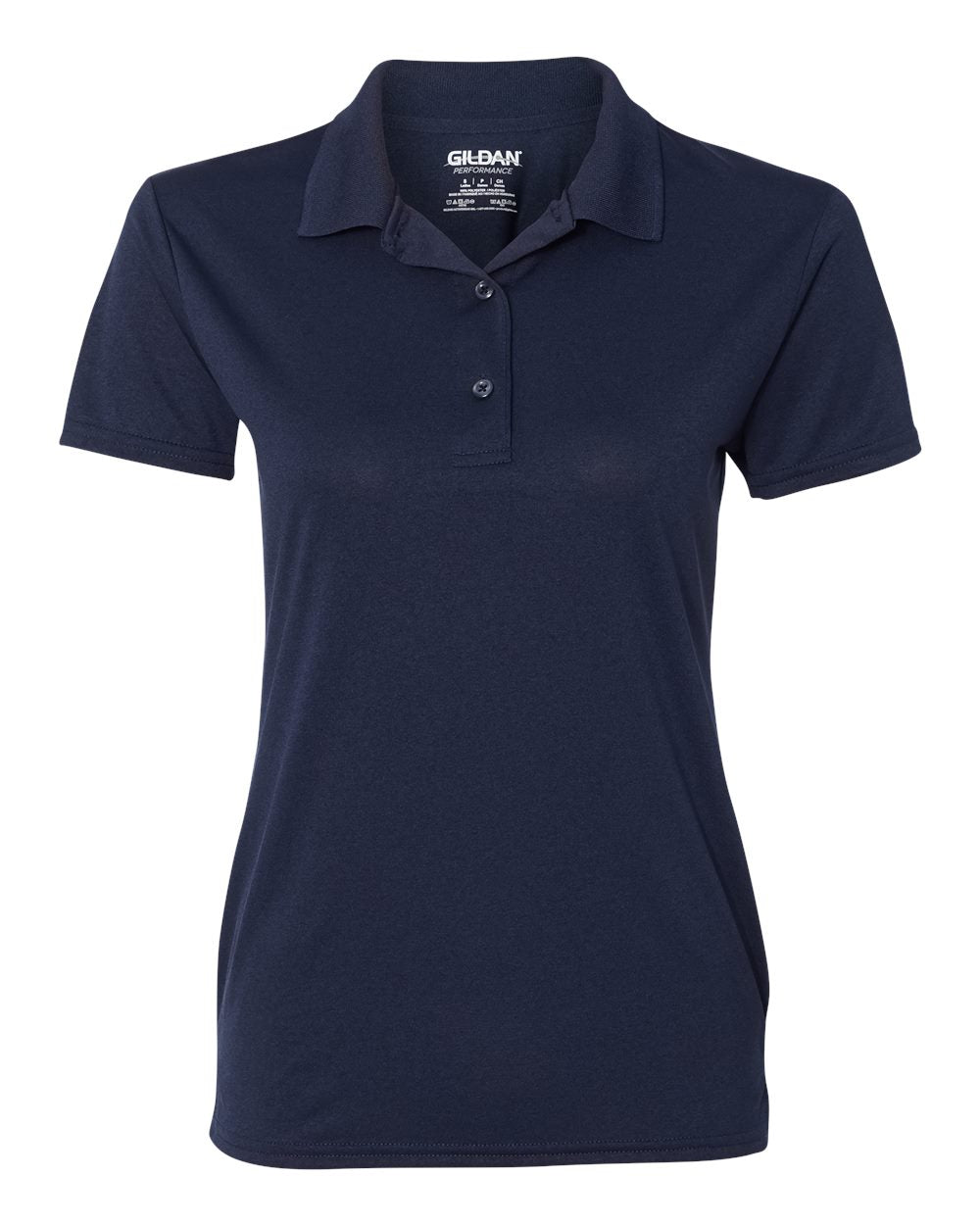 Gildan Performance® Women's Jersey Polo 44800L #color_Marbled Navy