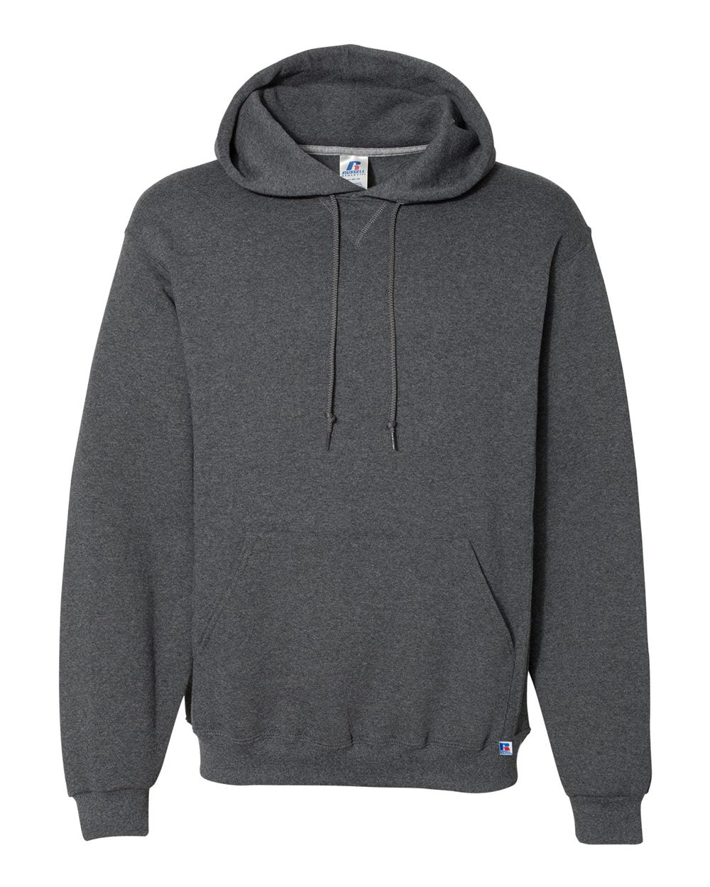 Russell Athletic Dri Power® Hooded Sweatshirt 695HBM #color_Black Heather