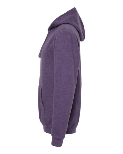 M&O Unisex Pullover Hoodie 3320 #color_Heather Purple
