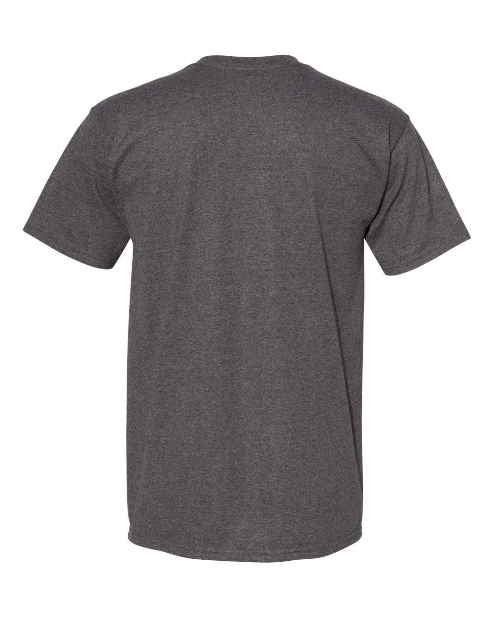 American Apparel Midweight Cotton Unisex Tee 1701 #color_Heather Charcoal