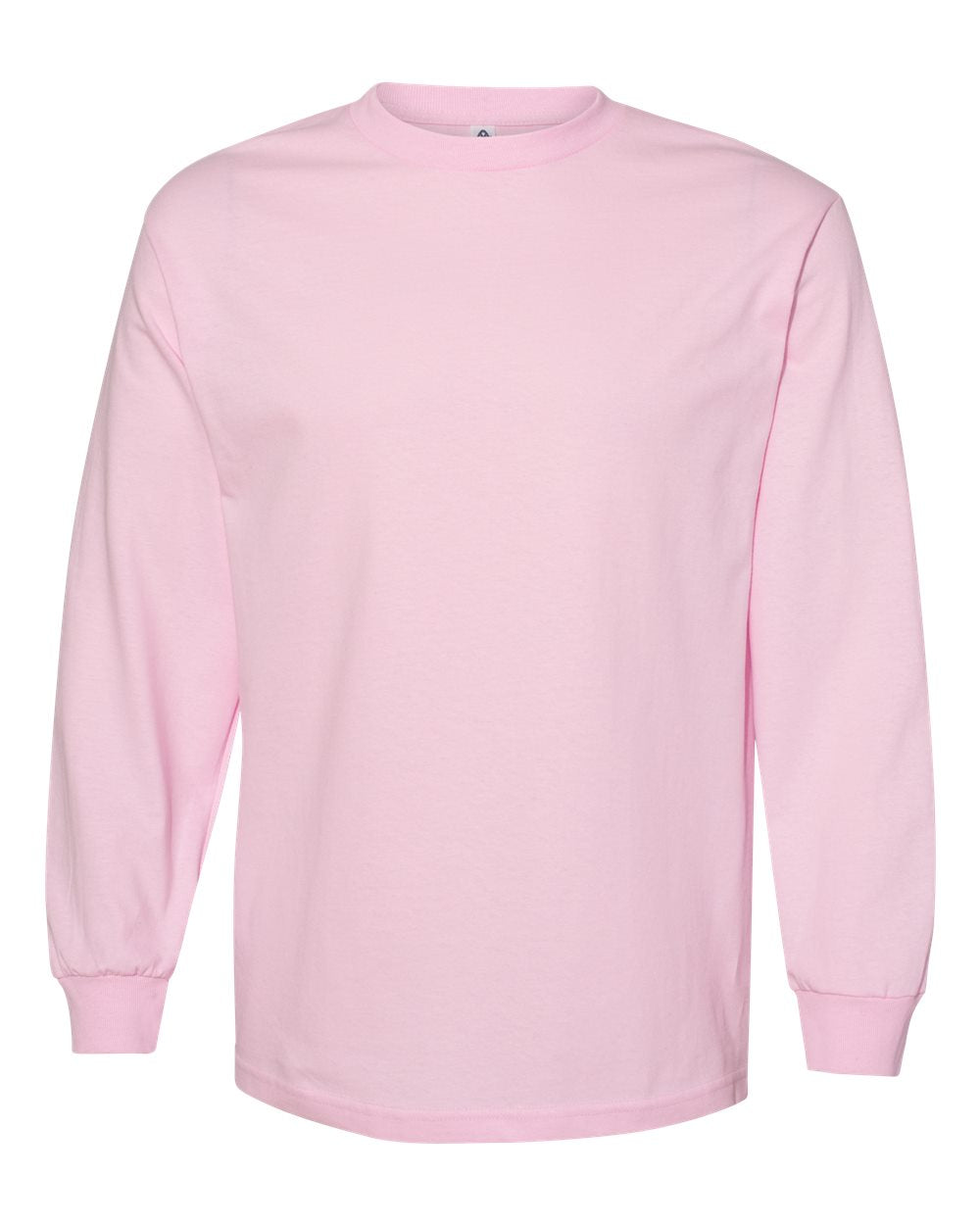 American Apparel Unisex Heavyweight Cotton Long Sleeve Tee 1304 #color_Pink