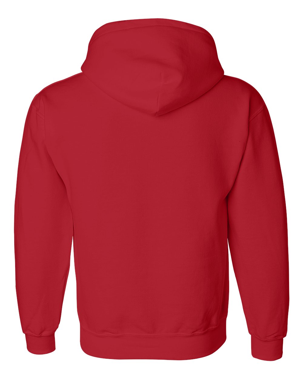 Gildan DryBlend® Hooded Sweatshirt 12500 #color_Red