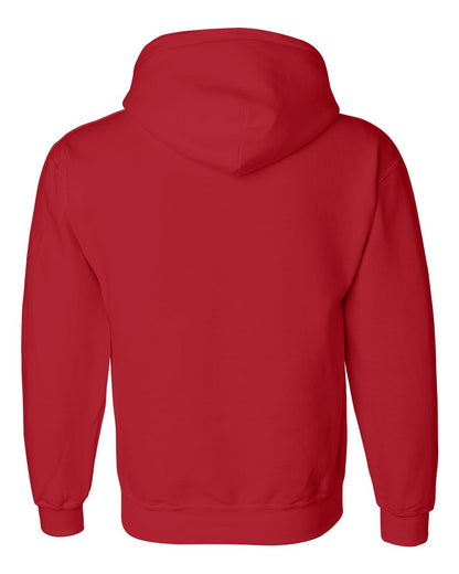 Gildan DryBlend® Hooded Sweatshirt 12500 #color_Red
