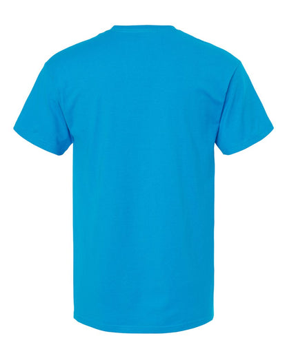 M&O Ring-Spun T-Shirt 5500 #color_Sapphire