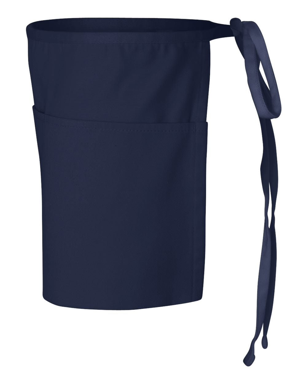 Q-Tees Waist Apron with Pockets Q2115 #color_Navy