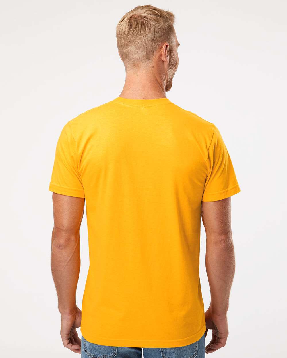 American Apparel Fine Jersey Tee 2001 #colormdl_Gold