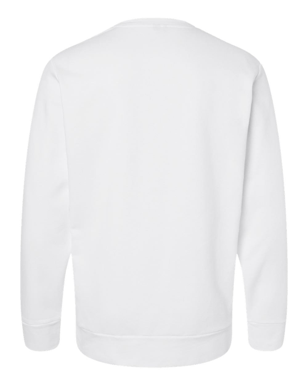 Adidas A434 Fleece Crewneck Sweatshirt #color_White