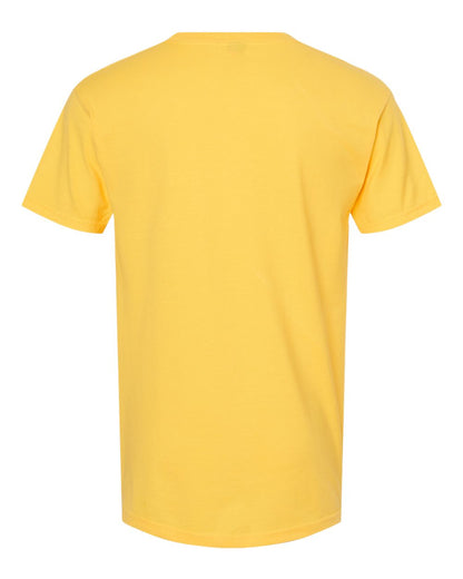M&O Ring-Spun T-Shirt 5500 #color_Yellow
