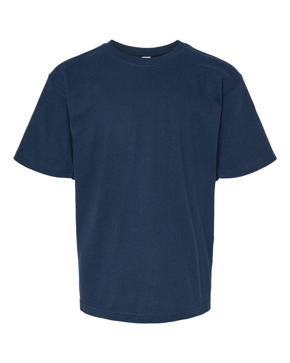 M&O Youth Gold Soft Touch T-Shirt 4850 #color_Deep Navy
