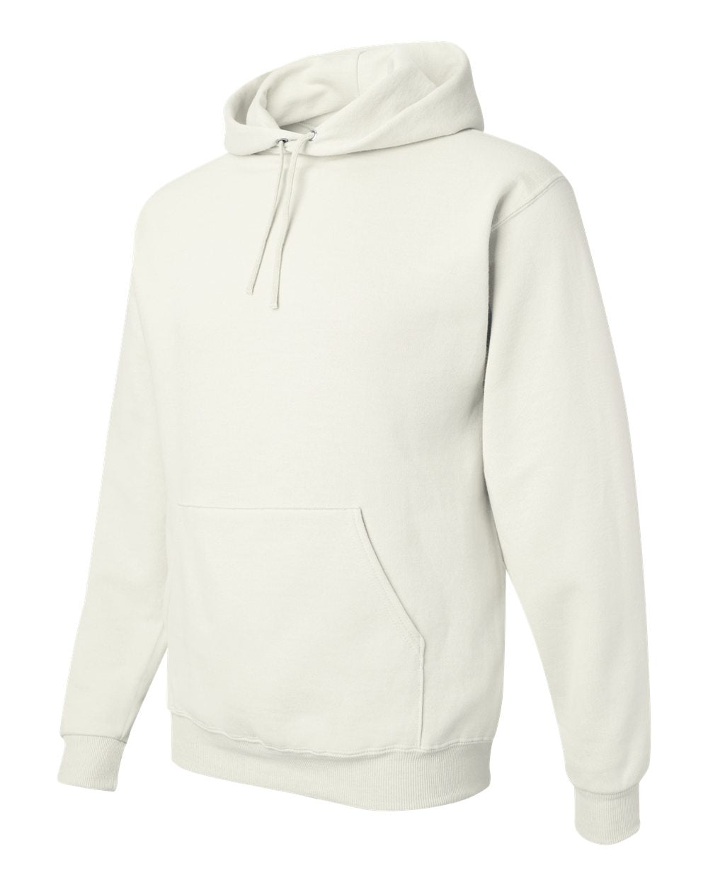JERZEES NuBlend® Hooded Sweatshirt 996MR #color_White