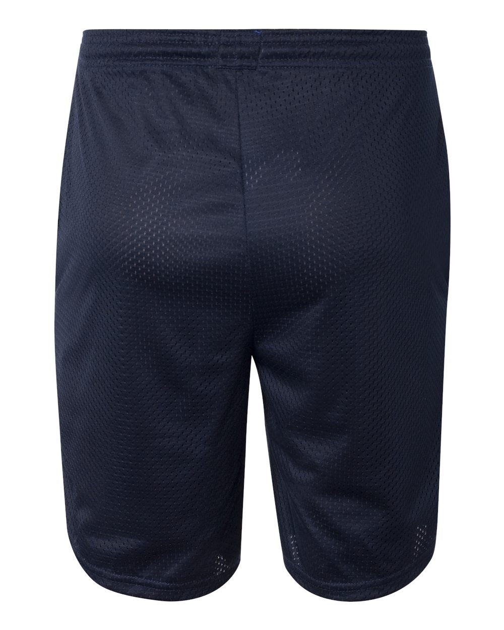 Champion Polyester Mesh 9" Shorts with Pockets S162 #color_Navy