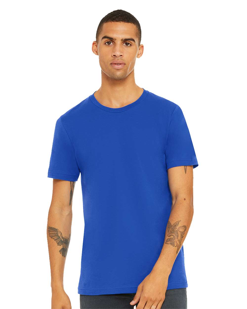 mdl True Royal Color BELLA + CANVAS Unisex Jersey Tee 