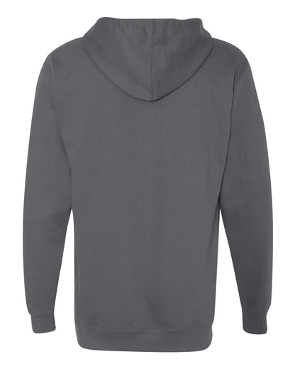 Independent Trading Co. Midweight Hooded Sweatshirt SS4500 #color_Charcoal