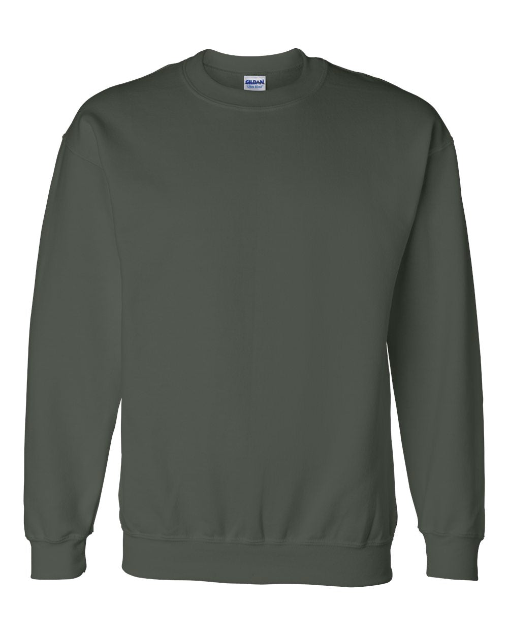 Gildan DryBlend® Crewneck Sweatshirt 12000 #color_Forest