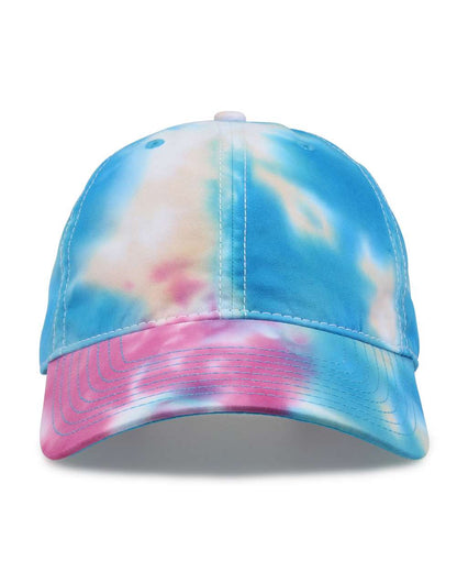 The Game Asbury Tie-Dyed Twill Cap GB482 #color_Pastel