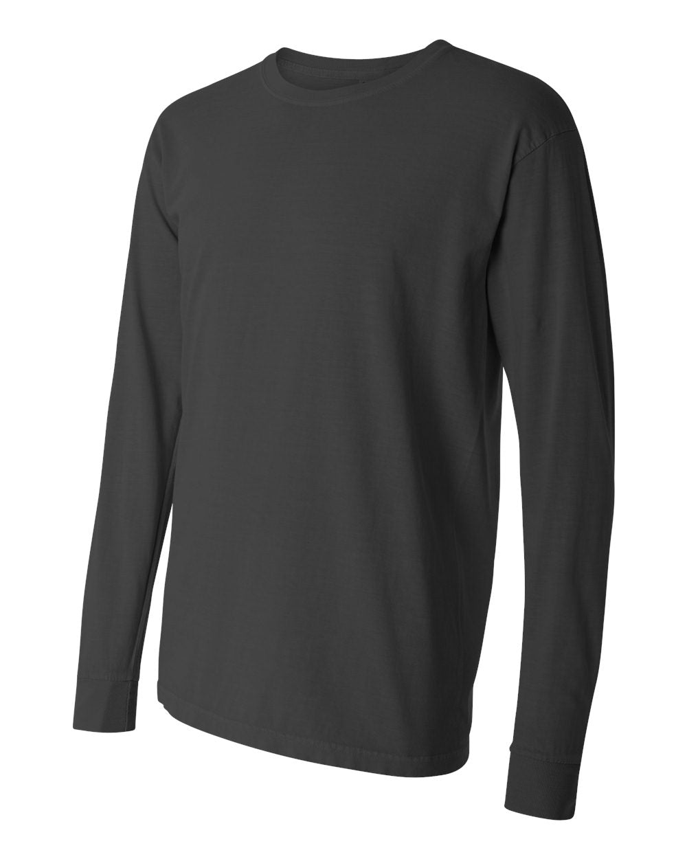 Comfort Colors Garment-Dyed Heavyweight Long Sleeve T-Shirt 6014 #color_Pepper