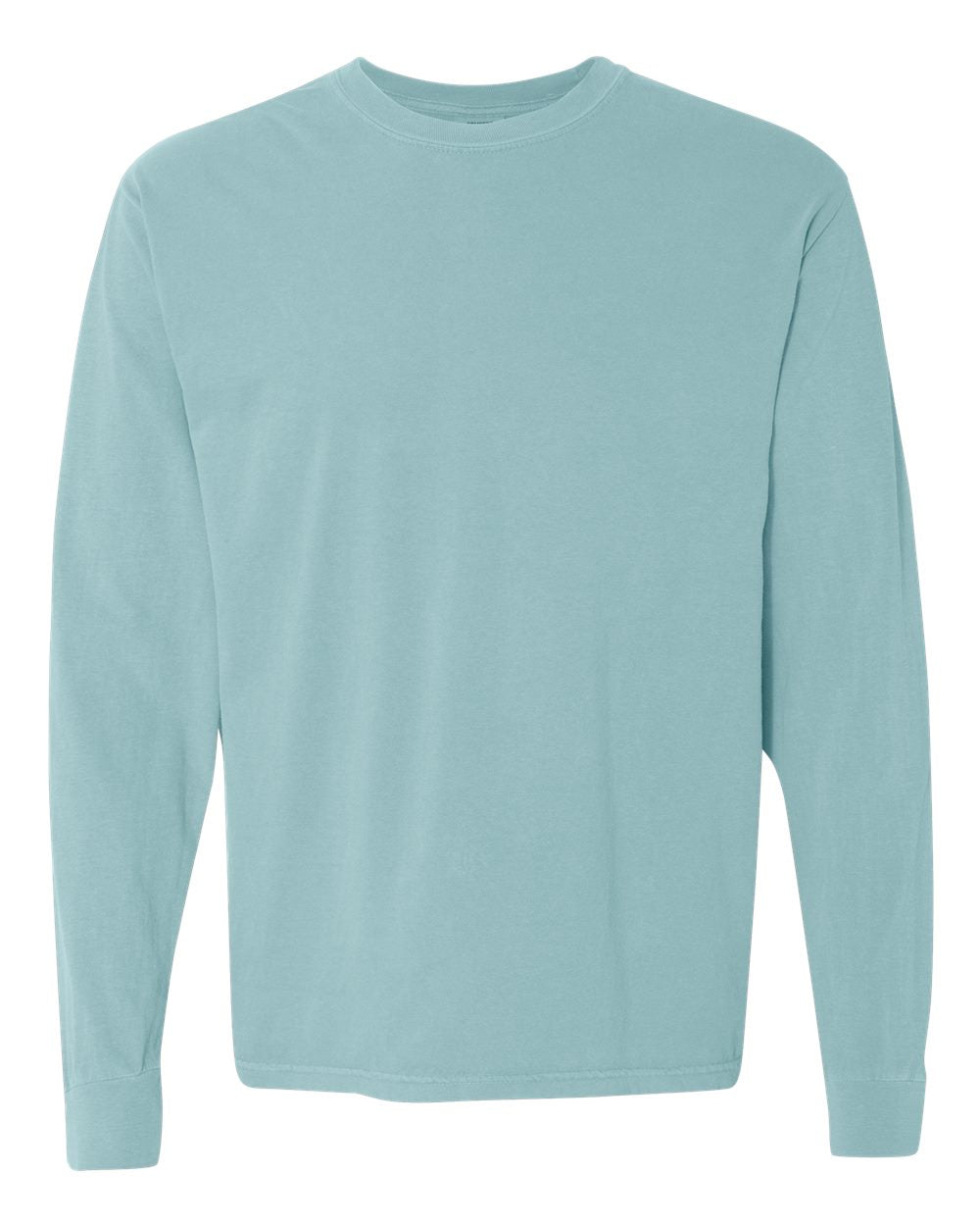 Comfort Colors Garment-Dyed Heavyweight Long Sleeve T-Shirt 6014 #color_Chalky Mint