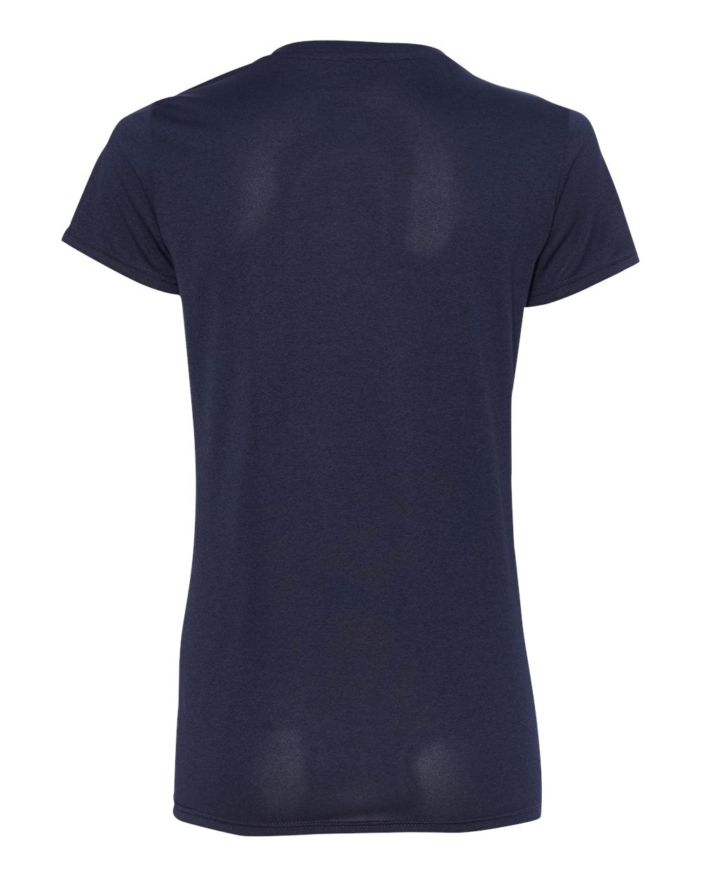 Gildan Performance® Tech Women's V-Neck T-Shirt 47V00L #color_Marbled Navy
