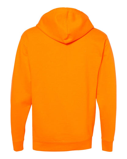 Independent Trading Co. Midweight Hooded Sweatshirt SS4500 #color_Safety Orange