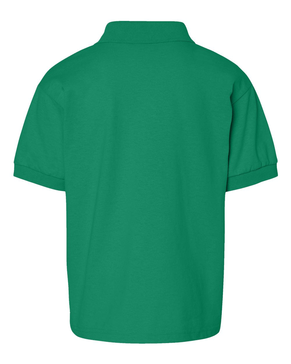 Gildan DryBlend® Youth Jersey Polo 8800B #color_Kelly Green