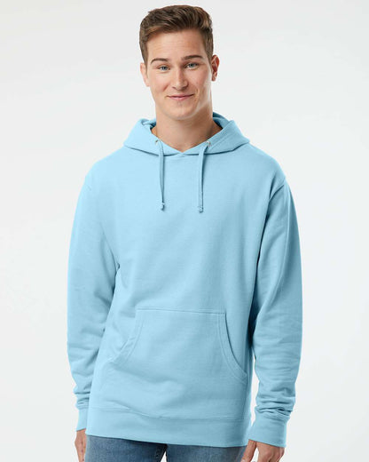 Independent Trading Co. Midweight Hooded Sweatshirt SS4500 #colormdl_Blue Aqua