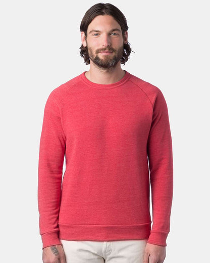 Alternative Champ Eco-Fleece Crewneck Sweatshirt 9575 #colormdl_Eco True Red
