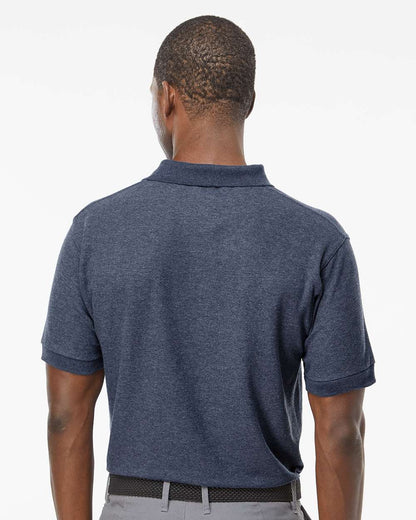 M&O Soft Touch Polo 7006 #colormdl_Heather Navy