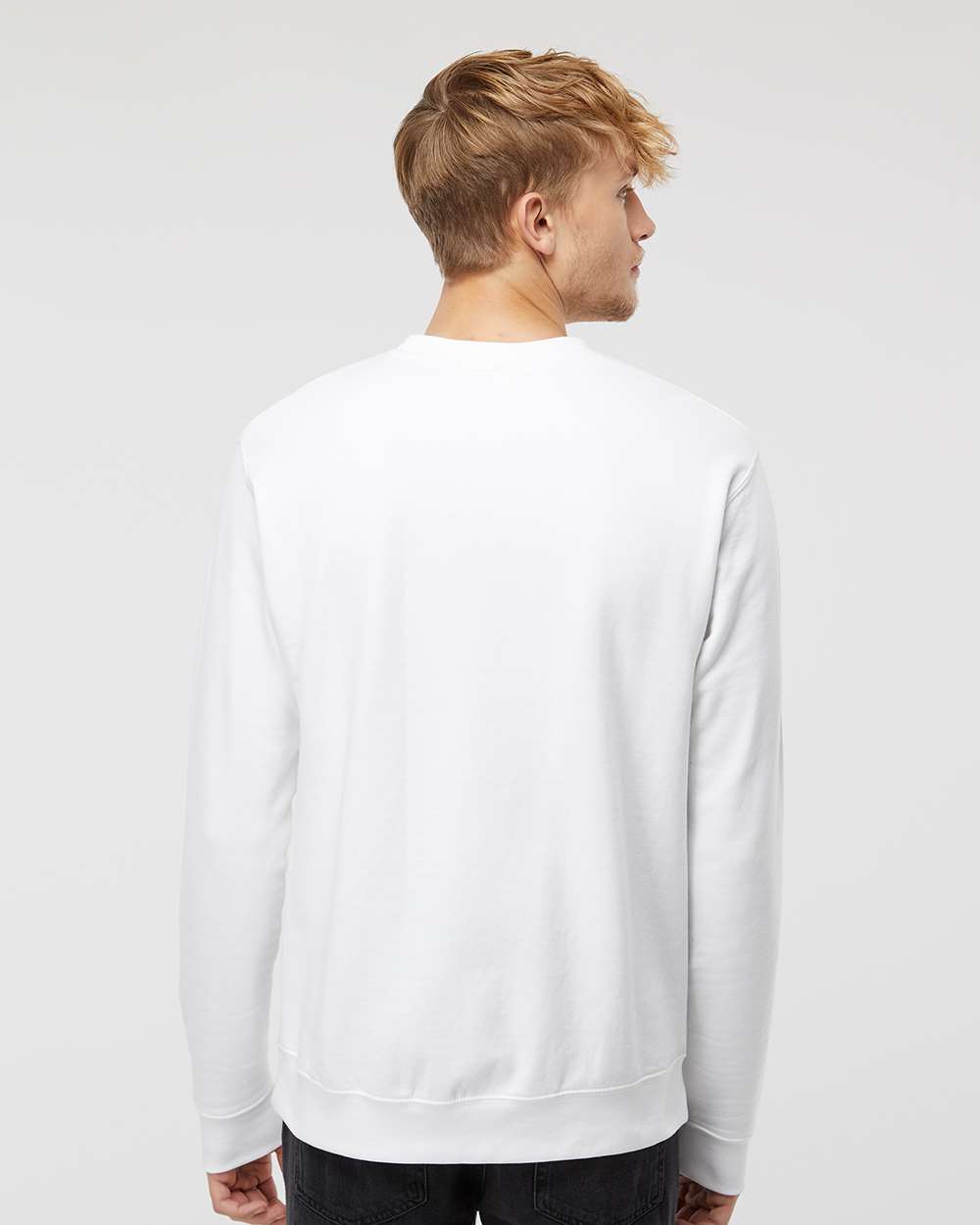 Independent Trading Co. Midweight Sweatshirt SS3000 #colormdl_White