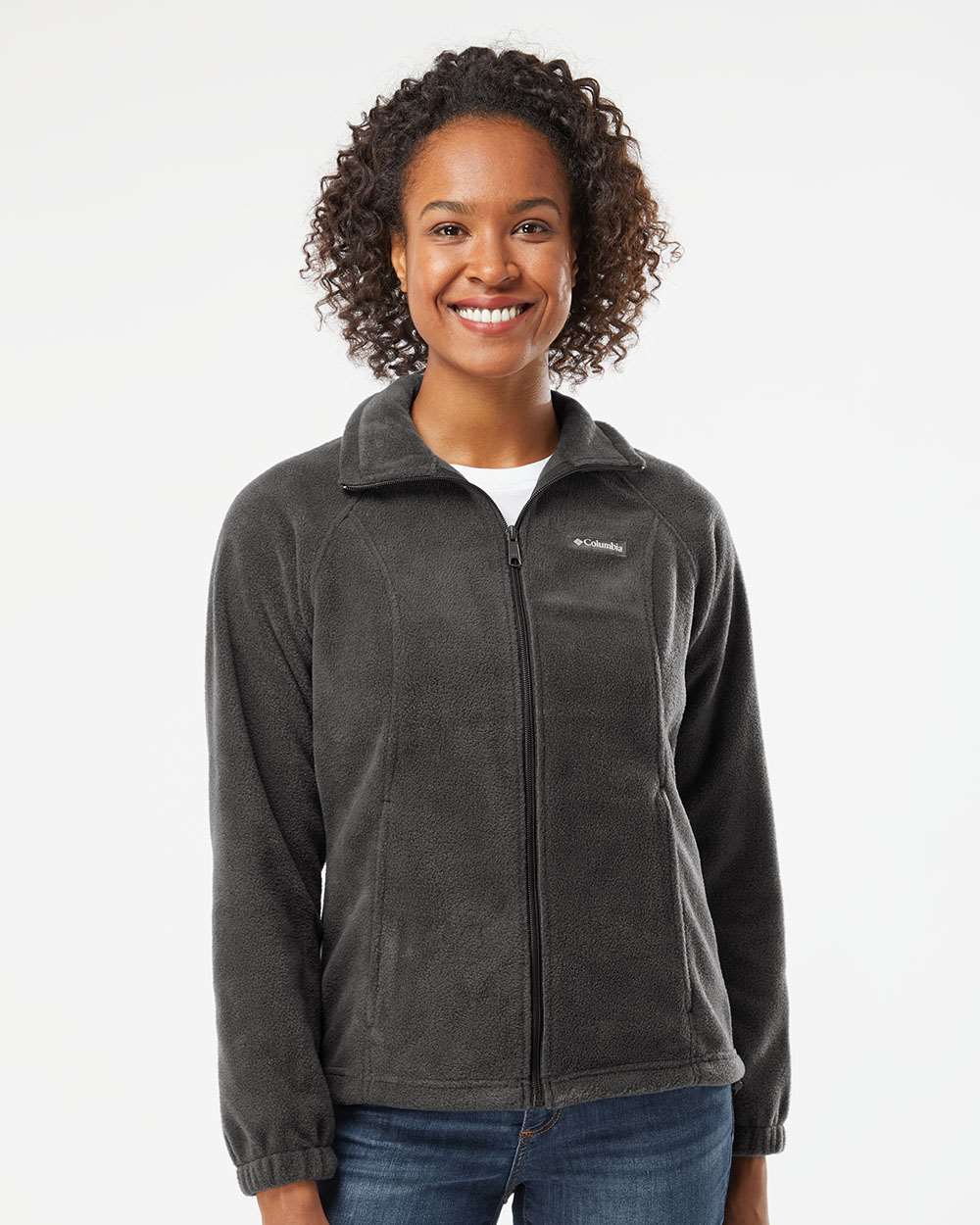 Columbia Women’s Benton Springs™ Fleece Full-Zip Jacket 137211 #colormdl_Charcoal Heather