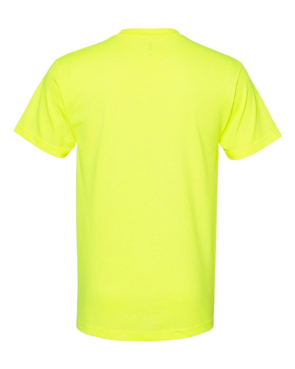 American Apparel Unisex Heavyweight Cotton Tee 1301 #color_Safety Green