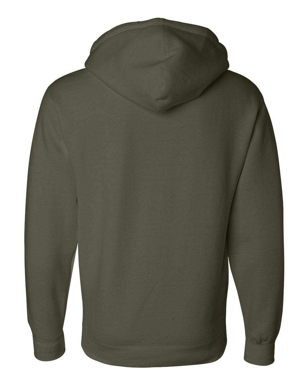 Independent Trading Co. Heavyweight Hooded Sweatshirt IND4000 #color_Army
