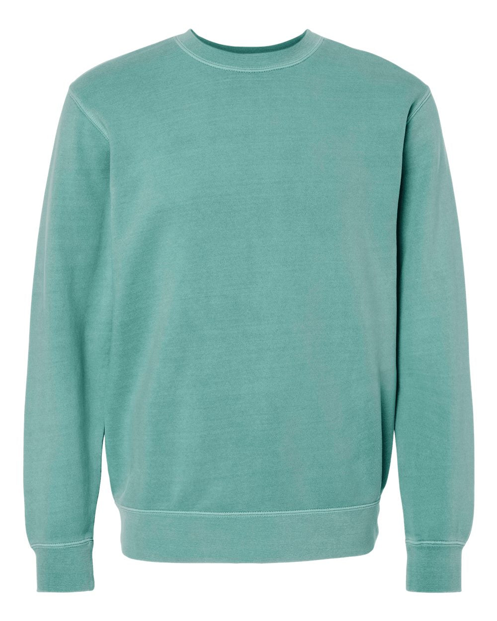 Independent Trading Co. Unisex Midweight Pigment-Dyed Crewneck Sweatshirt PRM3500 #color_Pigment Mint