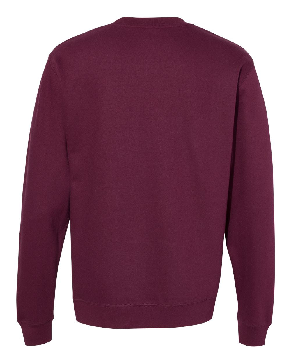 Independent Trading Co. Midweight Sweatshirt SS3000 #color_Maroon