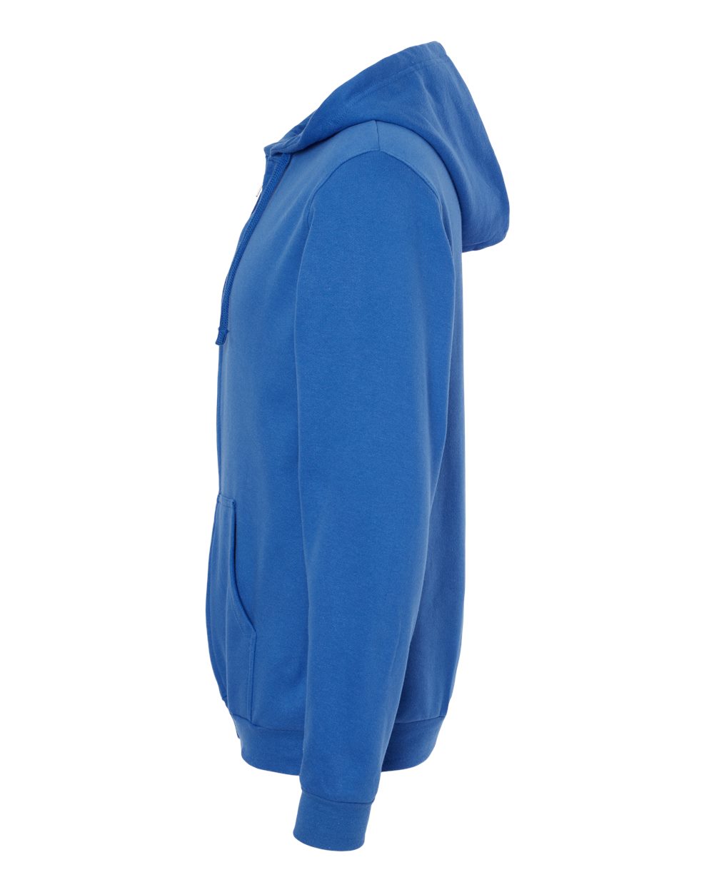 M&O Unisex Zipper Fleece Hoodie 3331 #color_Royal