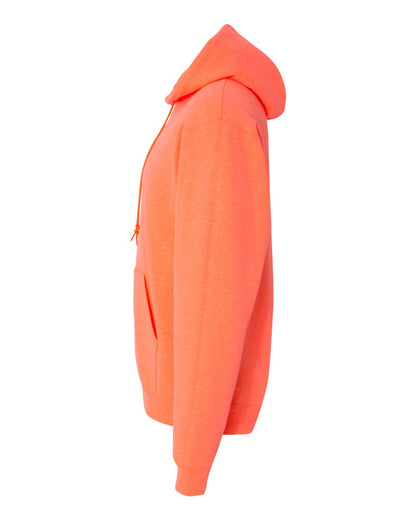 JERZEES NuBlend® Hooded Sweatshirt 996MR #color_Retro Heather Coral