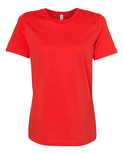 BELLA + CANVAS Women’s Relaxed Jersey Tee 6400 #color_Poppy
