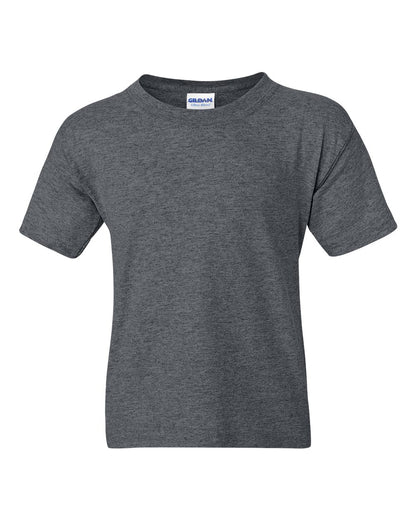 Gildan DryBlend® Youth T-Shirt 8000B #color_Dark Heather