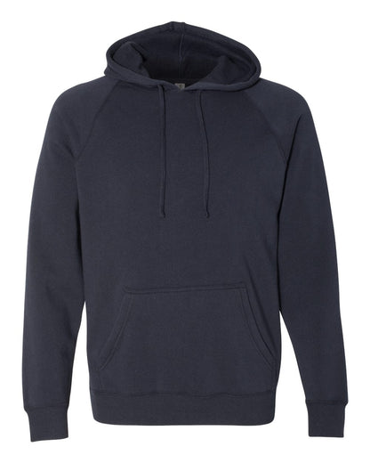 Independent Trading Co. Unisex Special Blend Raglan Hooded Sweatshirt PRM33SBP #color_Classic Navy