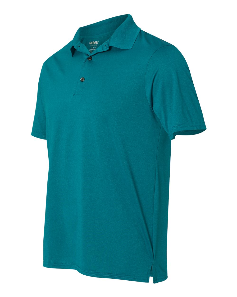 Gildan Performance® Jersey Polo 44800 #color_Marbled Galapagos Blue