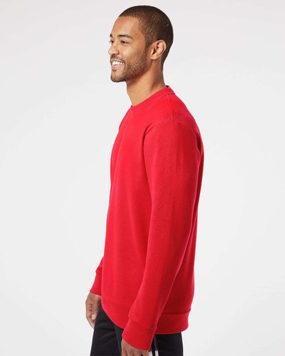 Adidas A434 Fleece Crewneck Sweatshirt #colormdl_Red